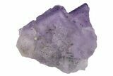 Purple Cubic Fluorite with Pyrite Inclusions - Cave-In-Rock #228241-1